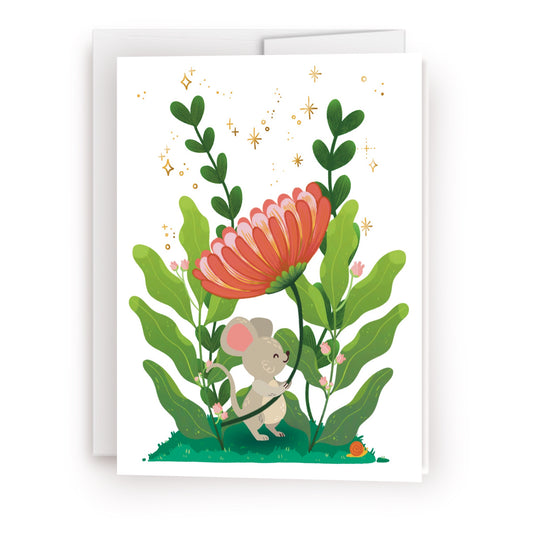 Mouse Greeting Card