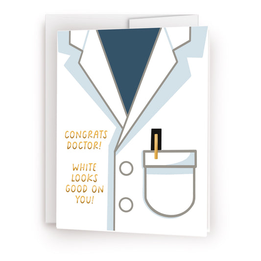 Congratulations Doctor Greeting Card