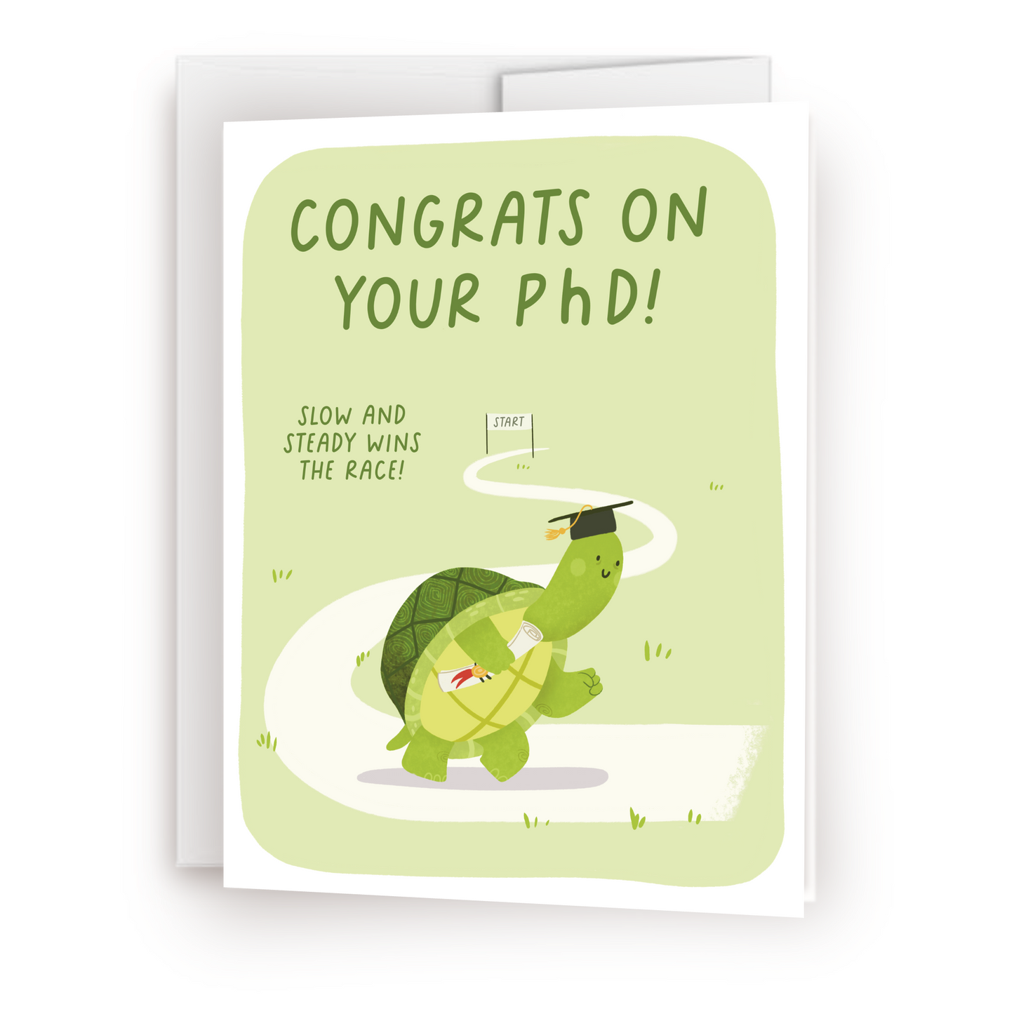 Congrats On Your PHD Greeting Card