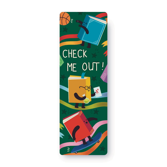 Check Me Out Bookmark