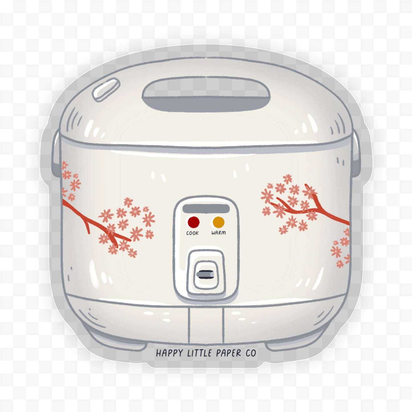 Rice Cooker Sticker