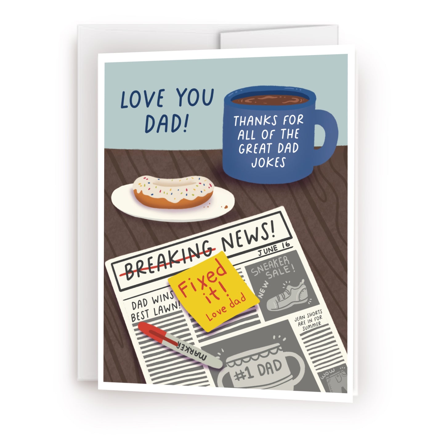 Dad Jokes Greeting Card
