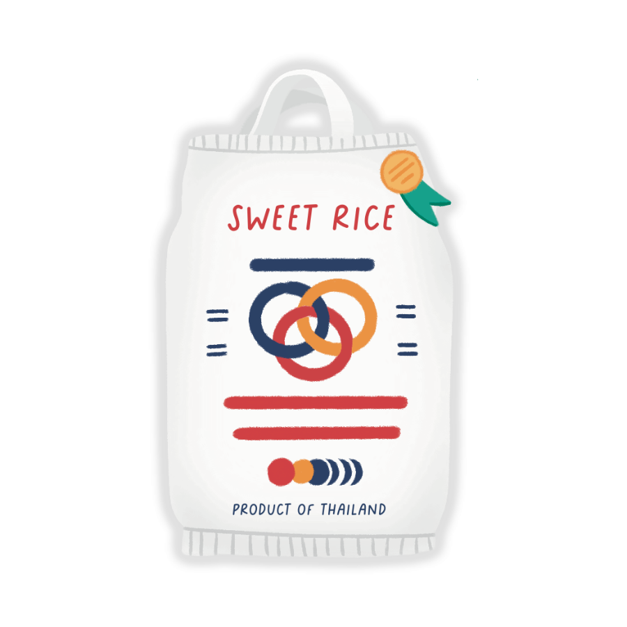 Sweet (Sticky) Rice Sticker