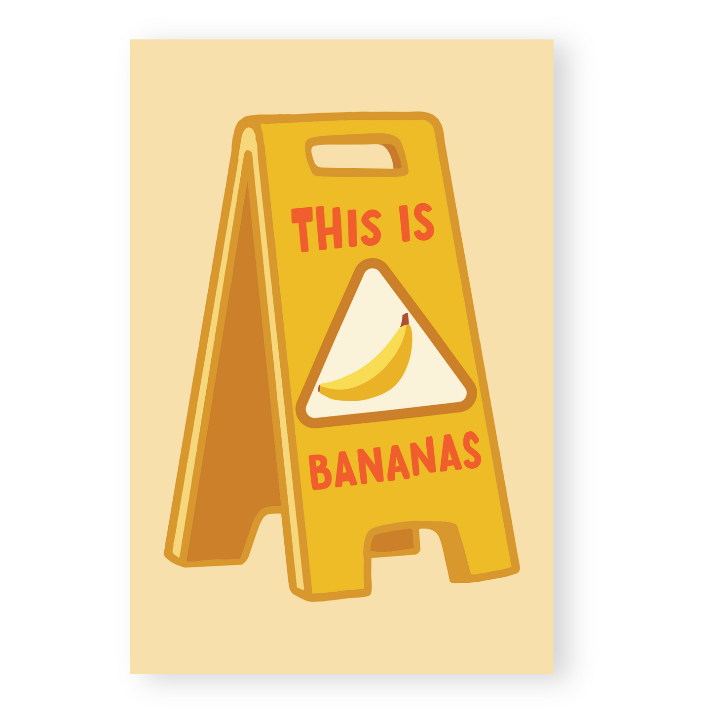 This is Bananas Postcard