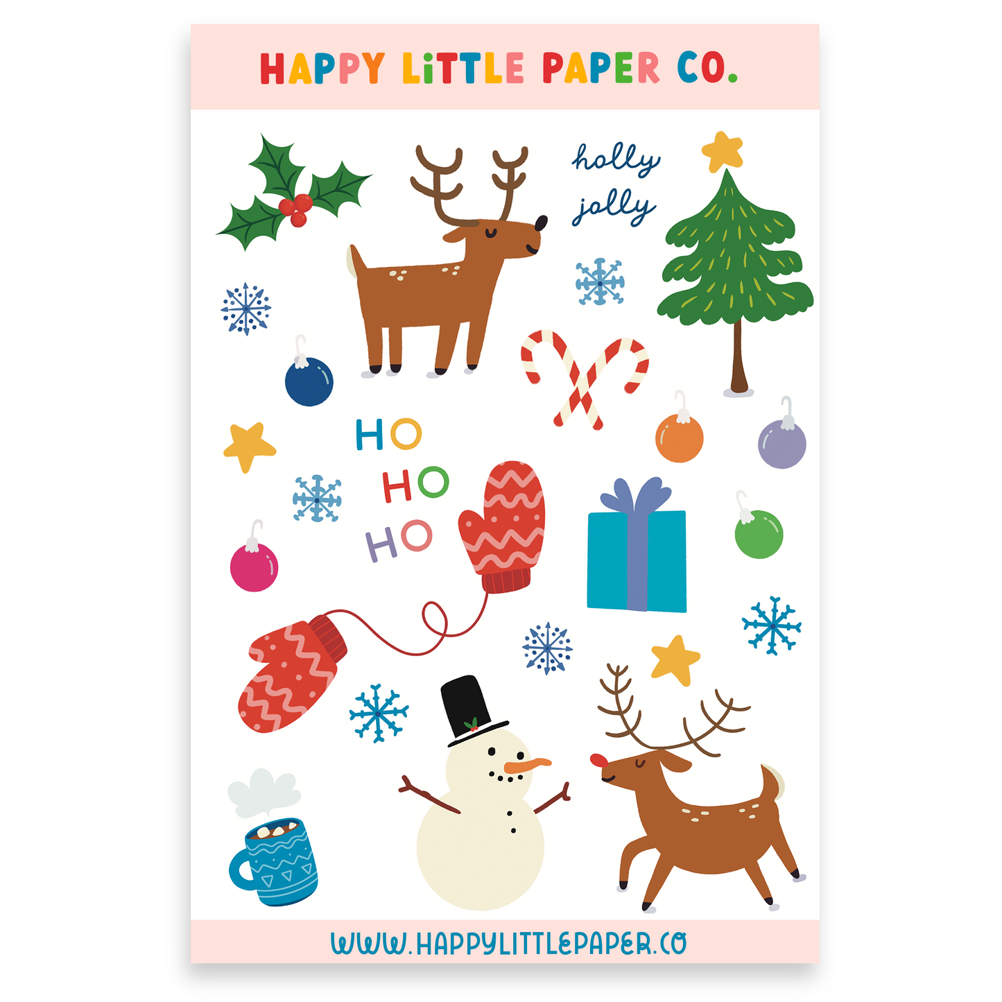 Holiday Sticker Sheet