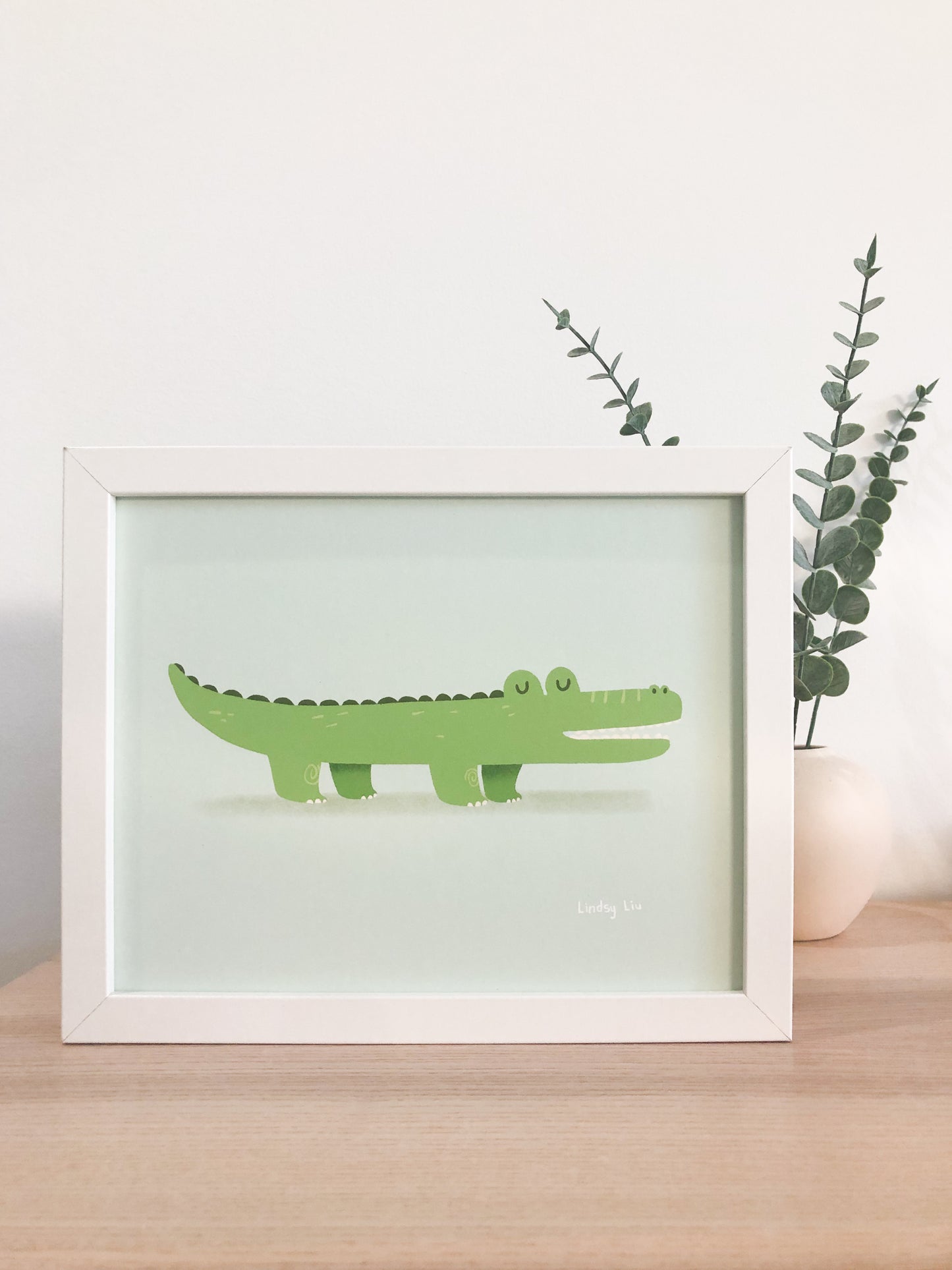 Alligator Art Print