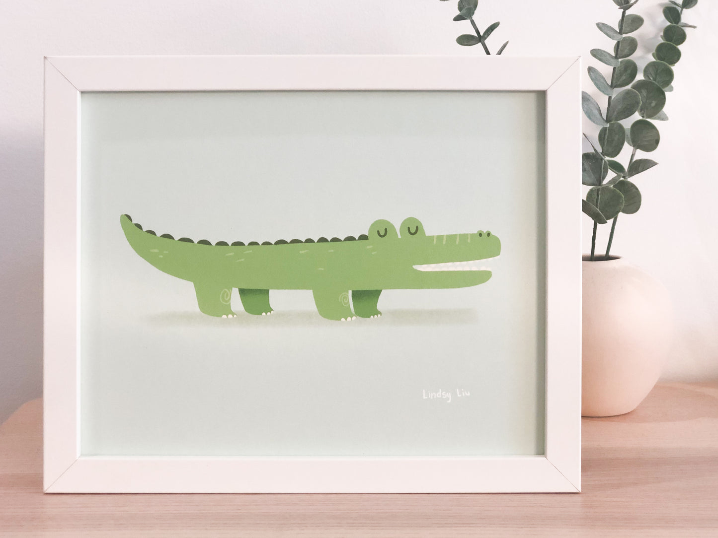 Alligator Art Print