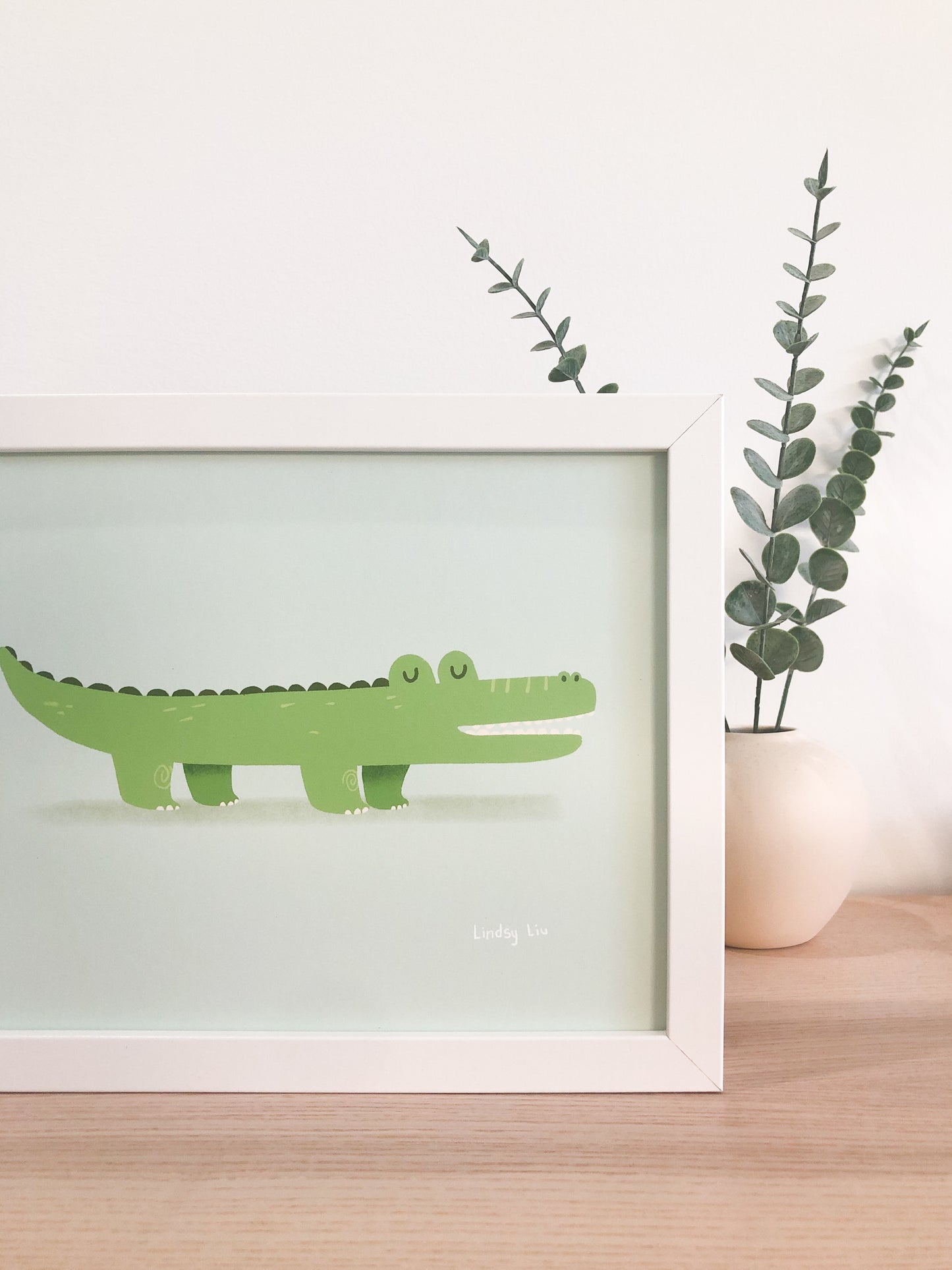 Alligator Art Print