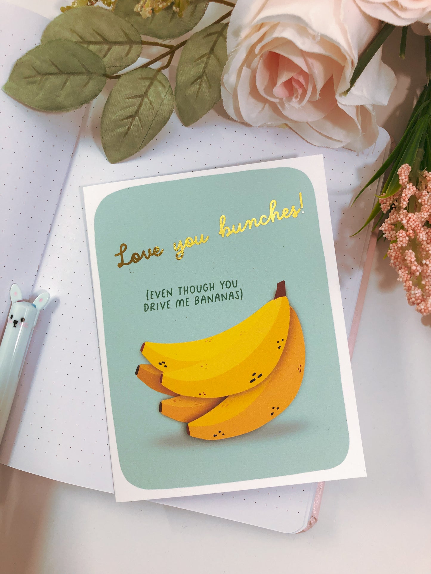 You Drive Me Bananas Greeting Card