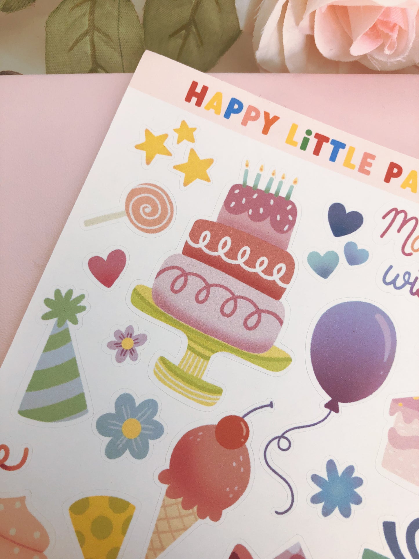 Sticker Sheet-Birthday