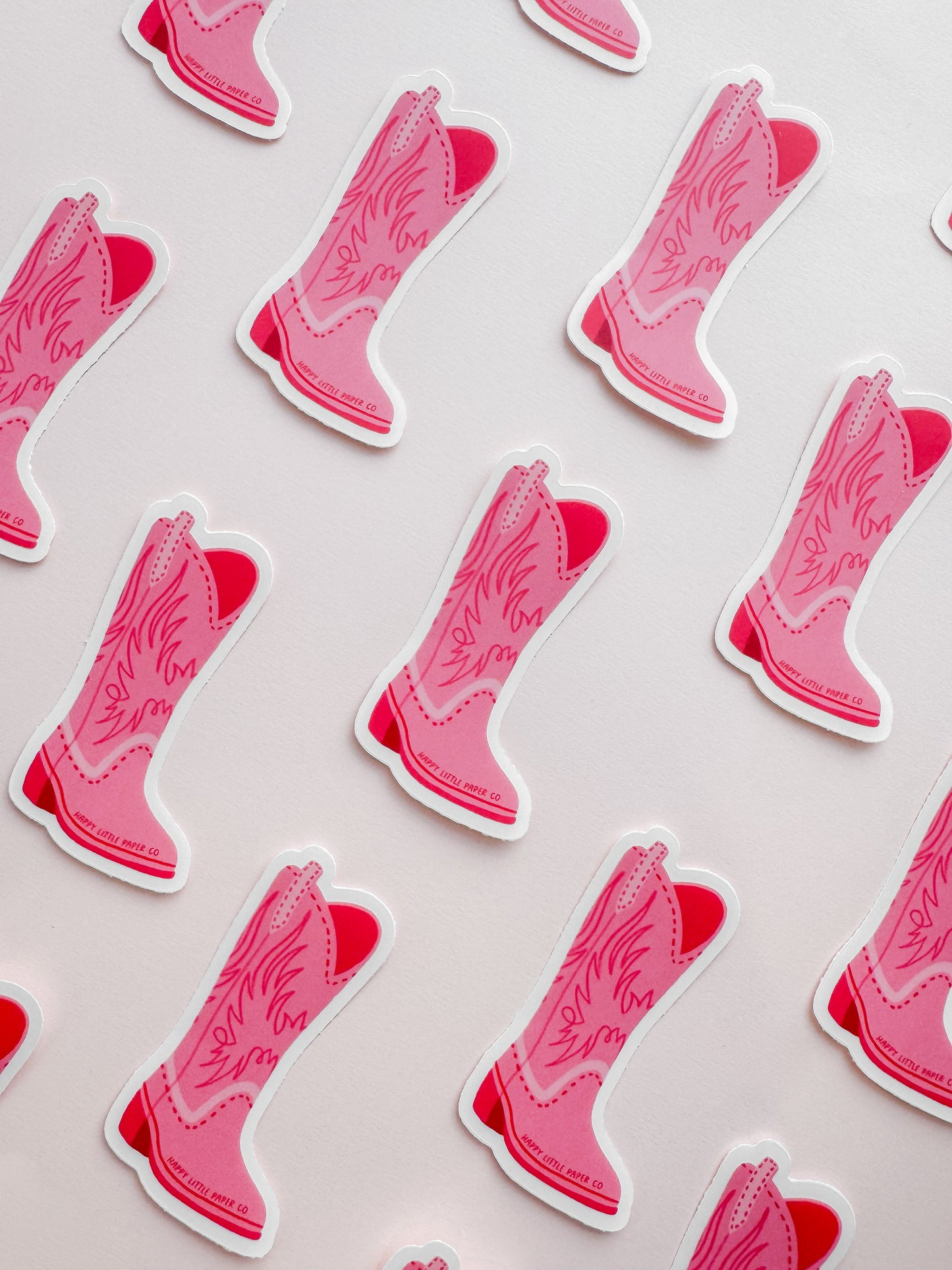 Vinyl Sticker-Cowgirl Boot (Country, Midwest)