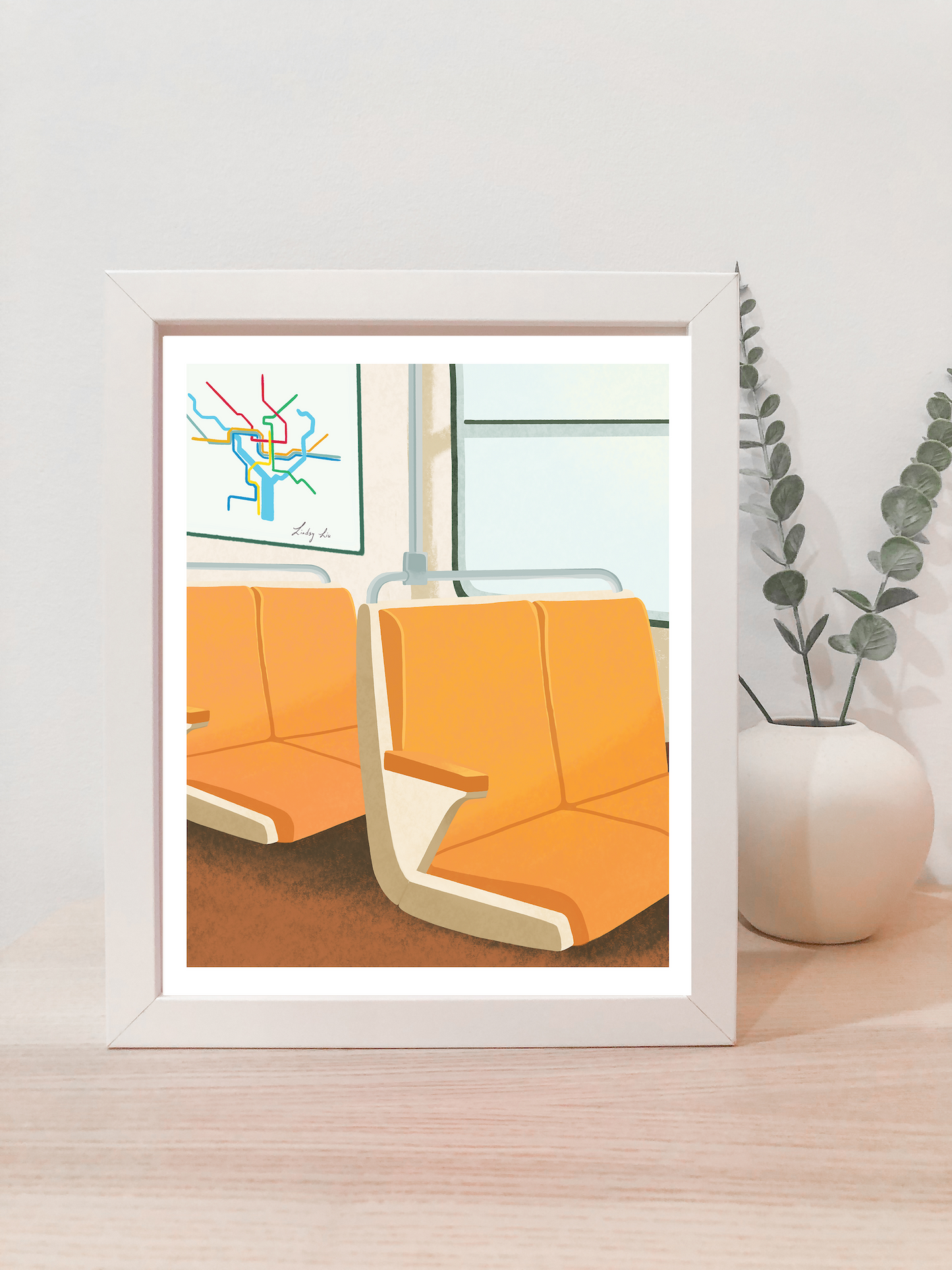 DC Metro Art Print