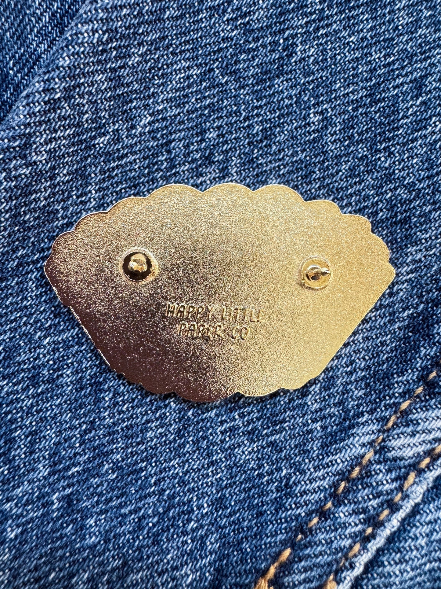 Egg Tart Enamel Pin