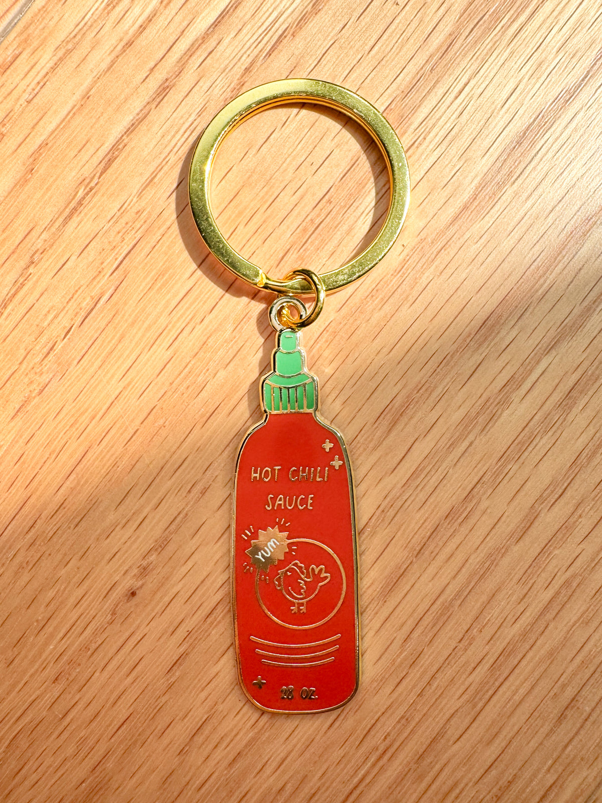 Sriracha Enamel Ketchain