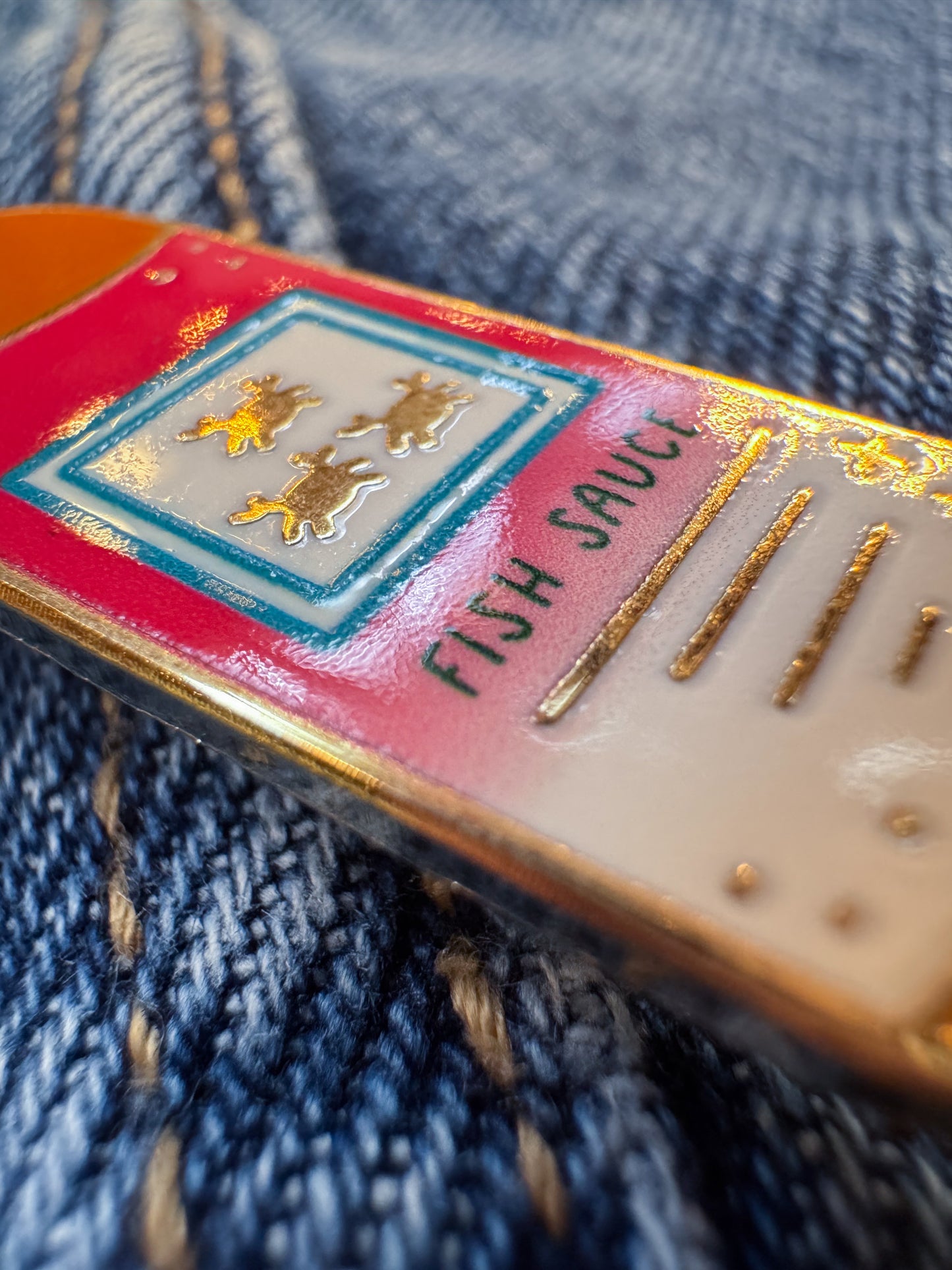 Fish Sauce Enamel Pin