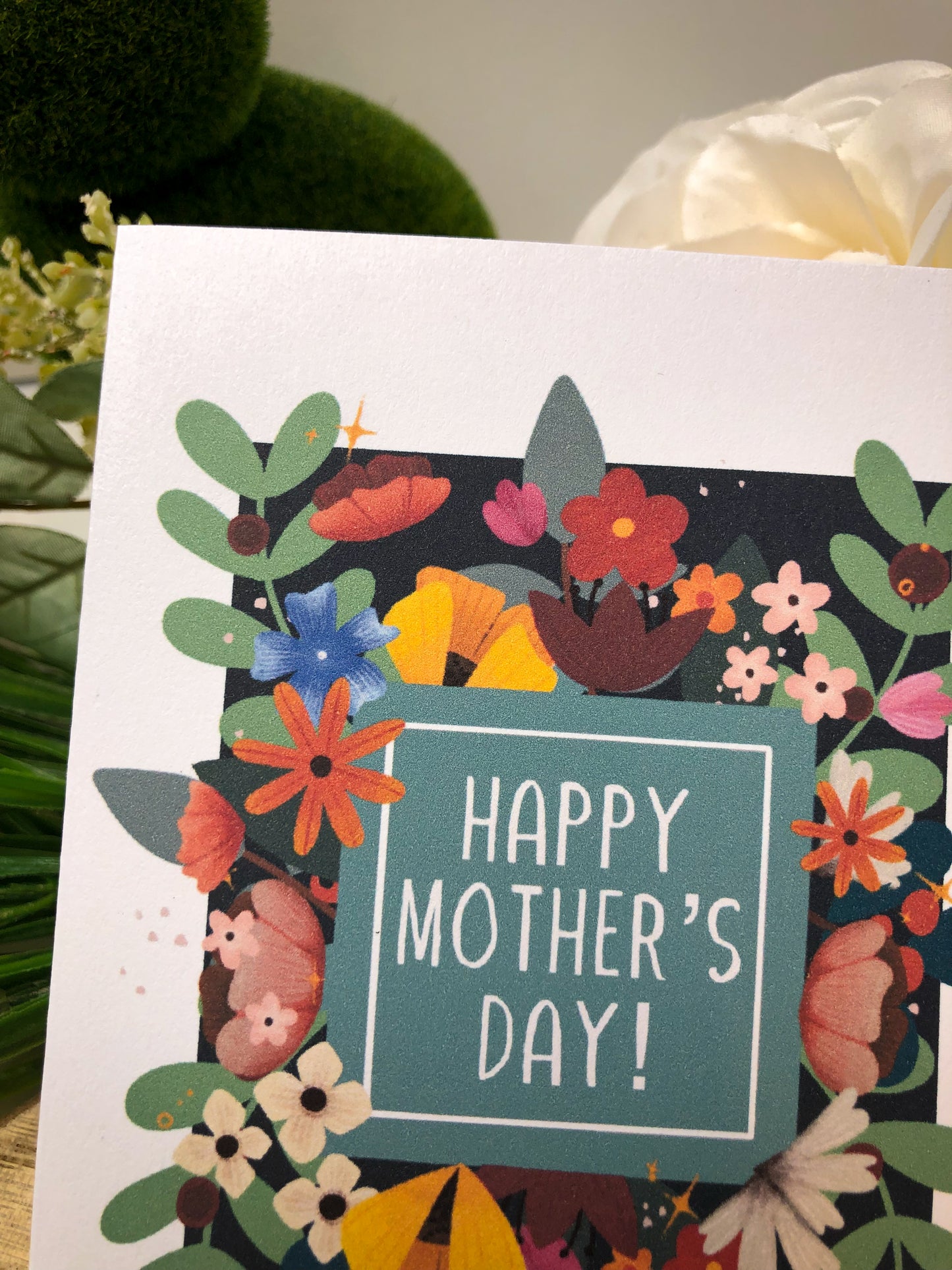Floral Mother's Day Greeting Card
