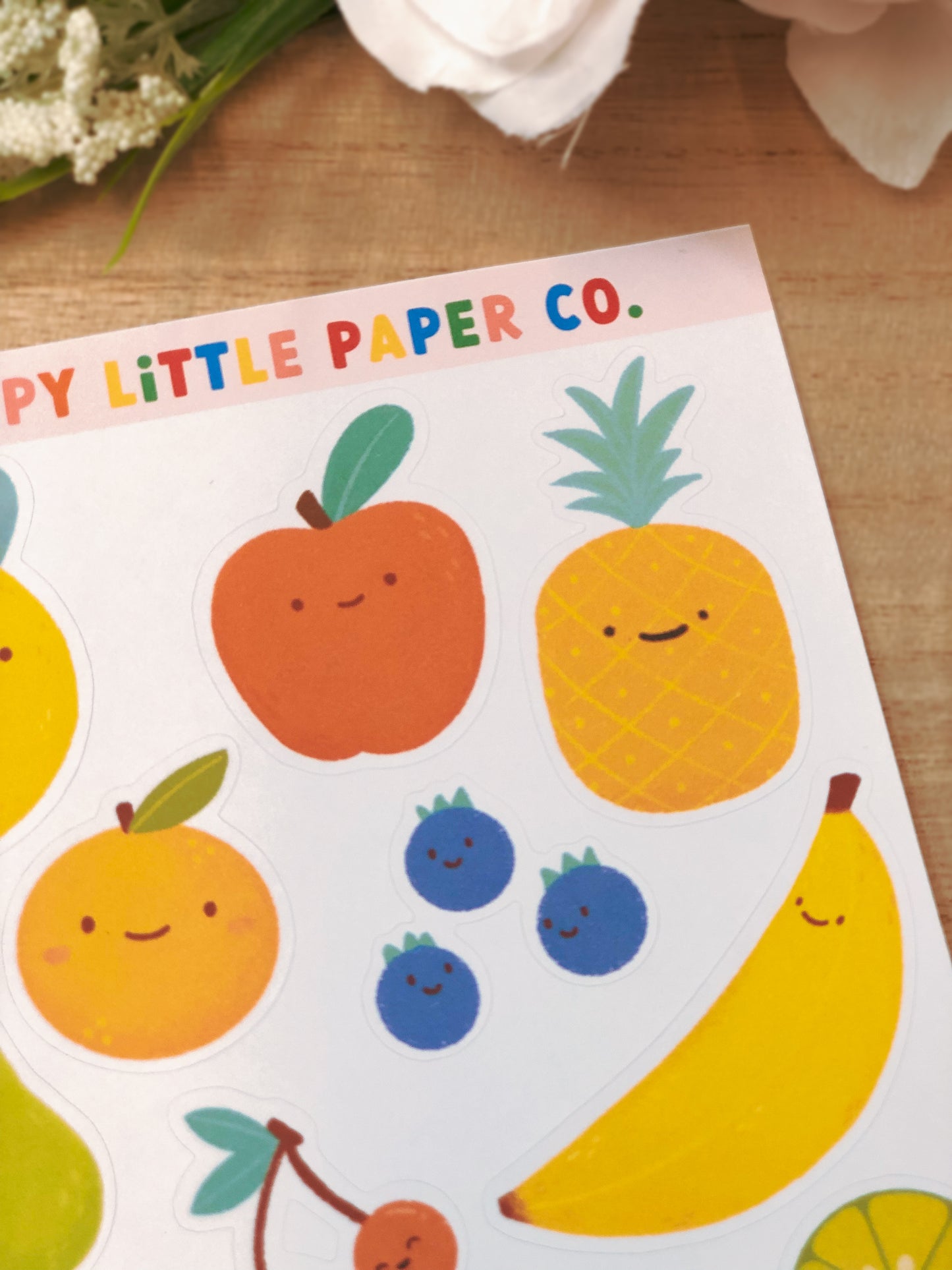 Fruit Sticker Sheet