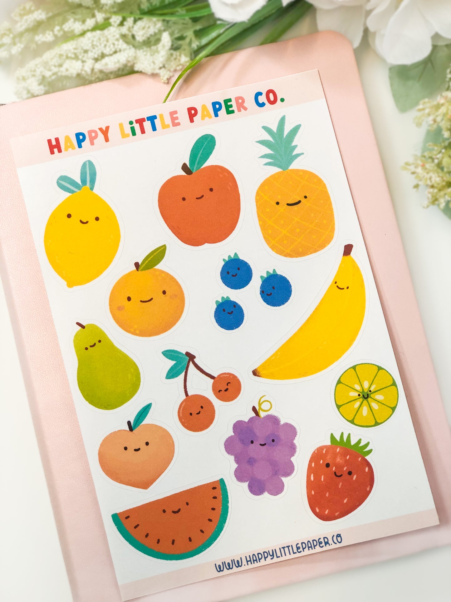 Fruit Sticker Sheet