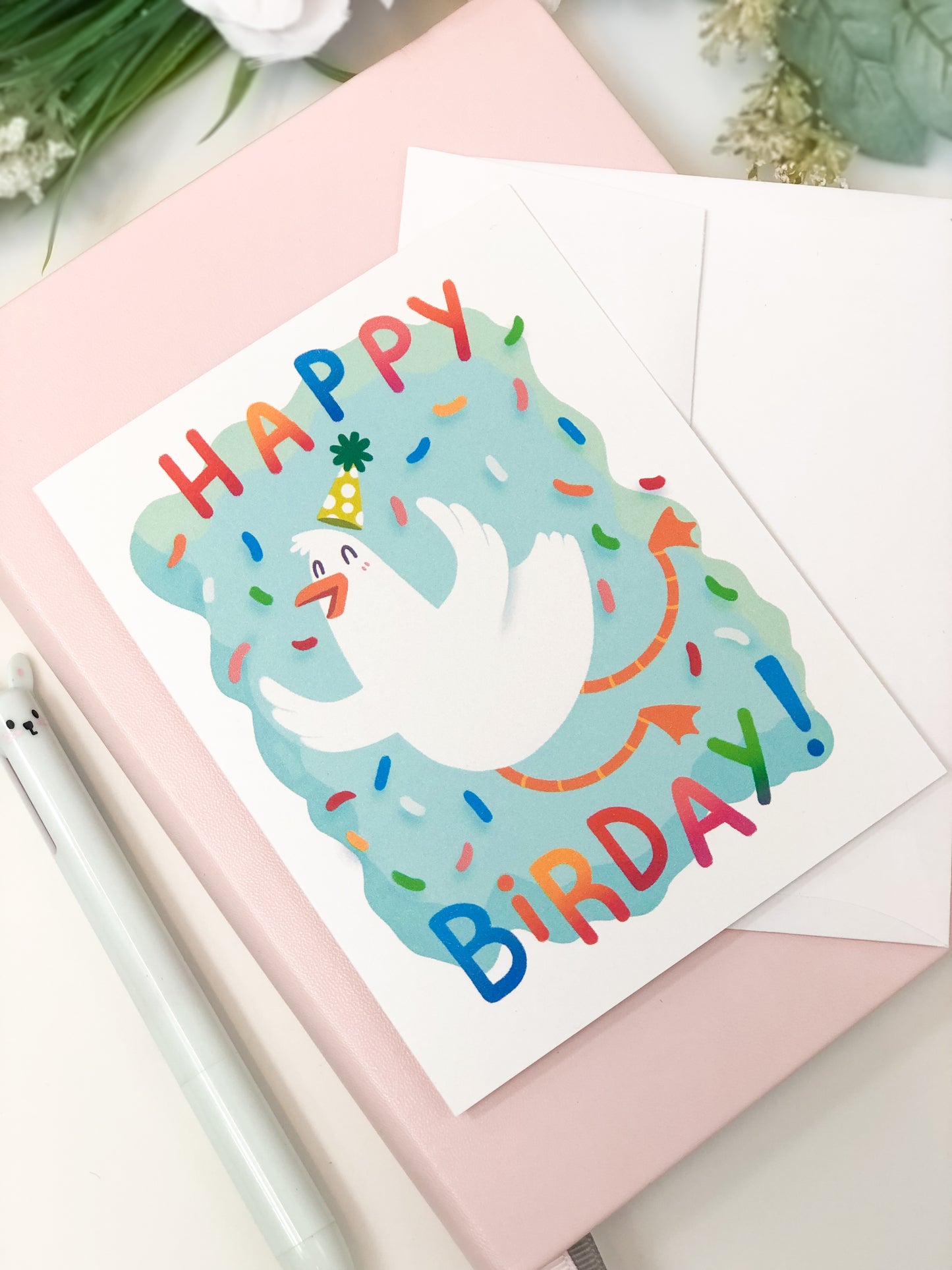 Happy Birday Greeting Card