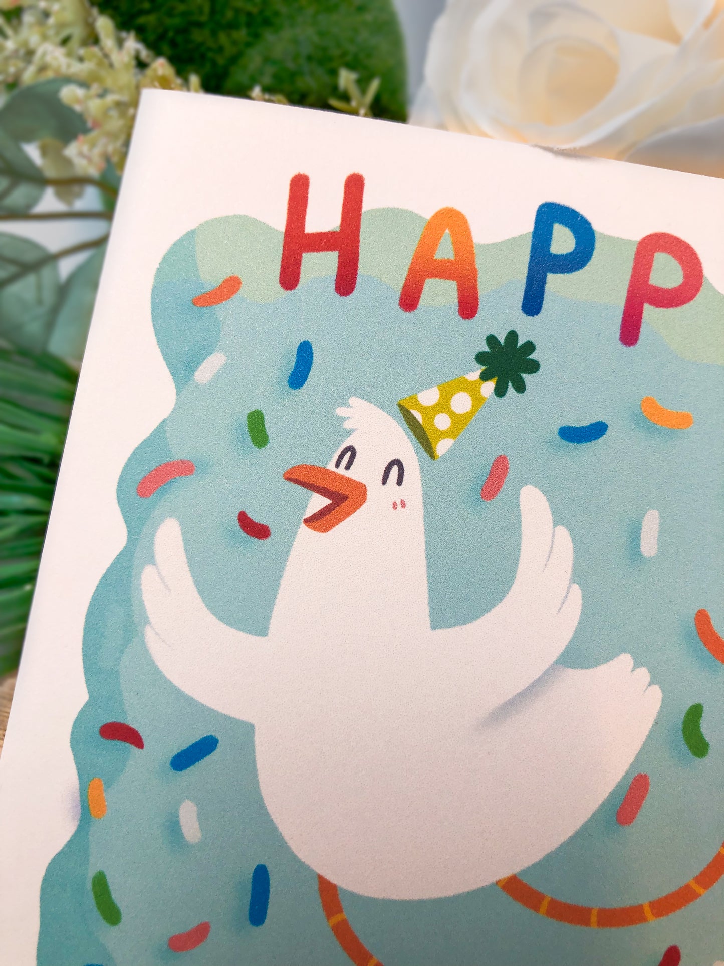 Happy Birday Greeting Card
