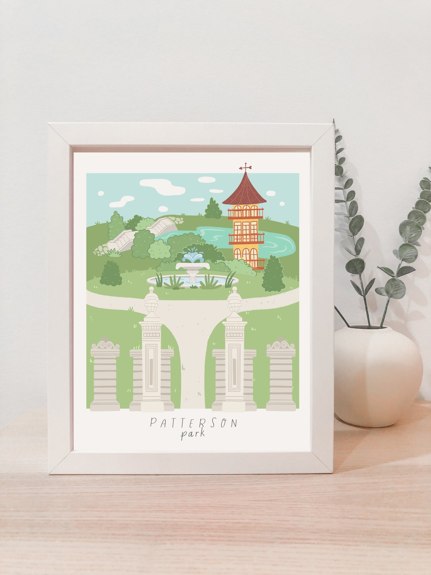 Patterson Park Art Print