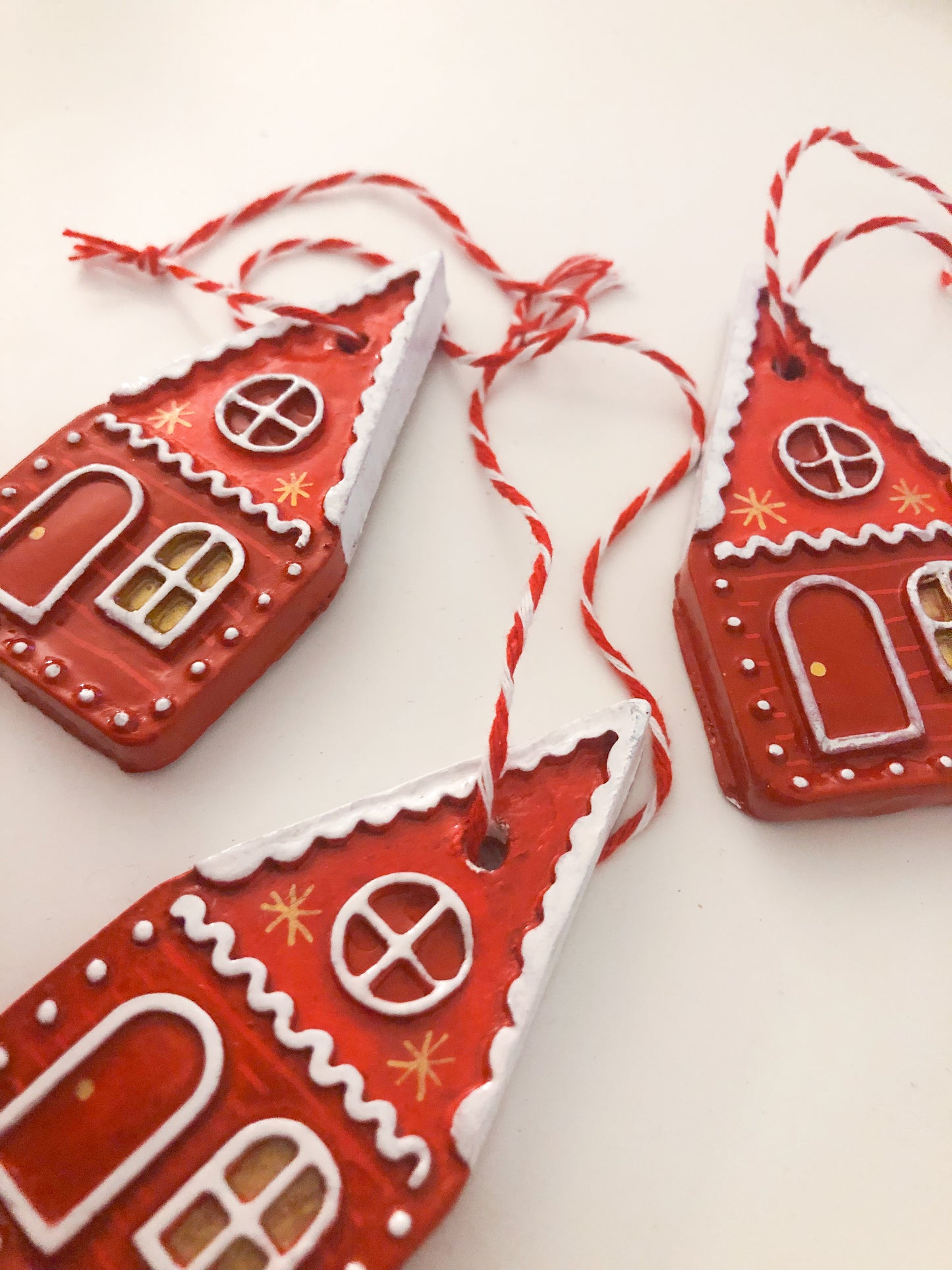 Red Cottage Ornament