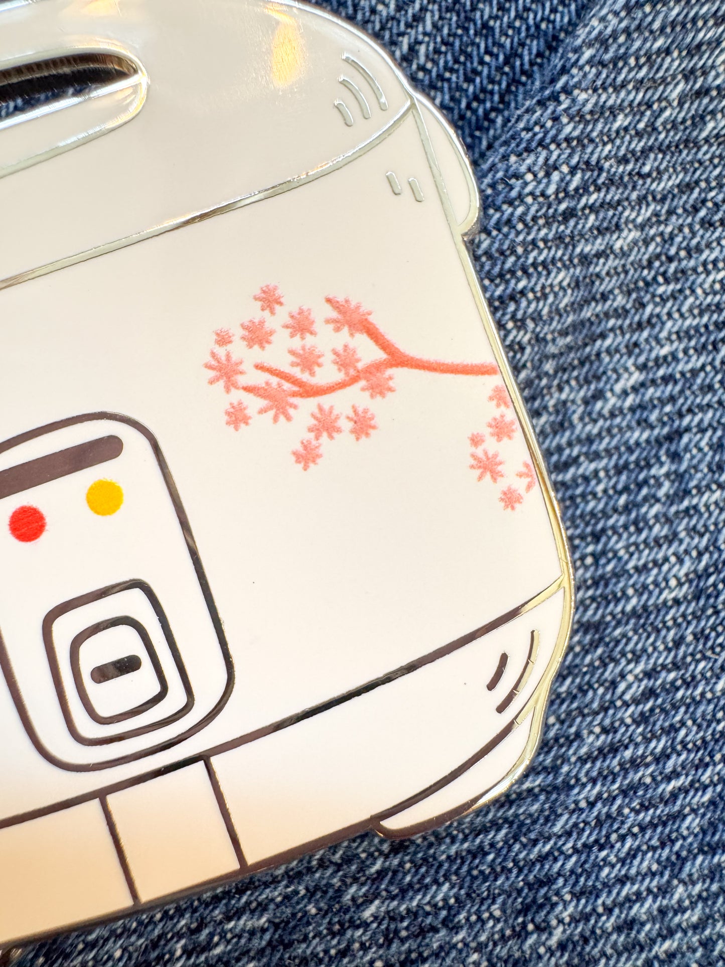 Rice Cooker Enamel Pin