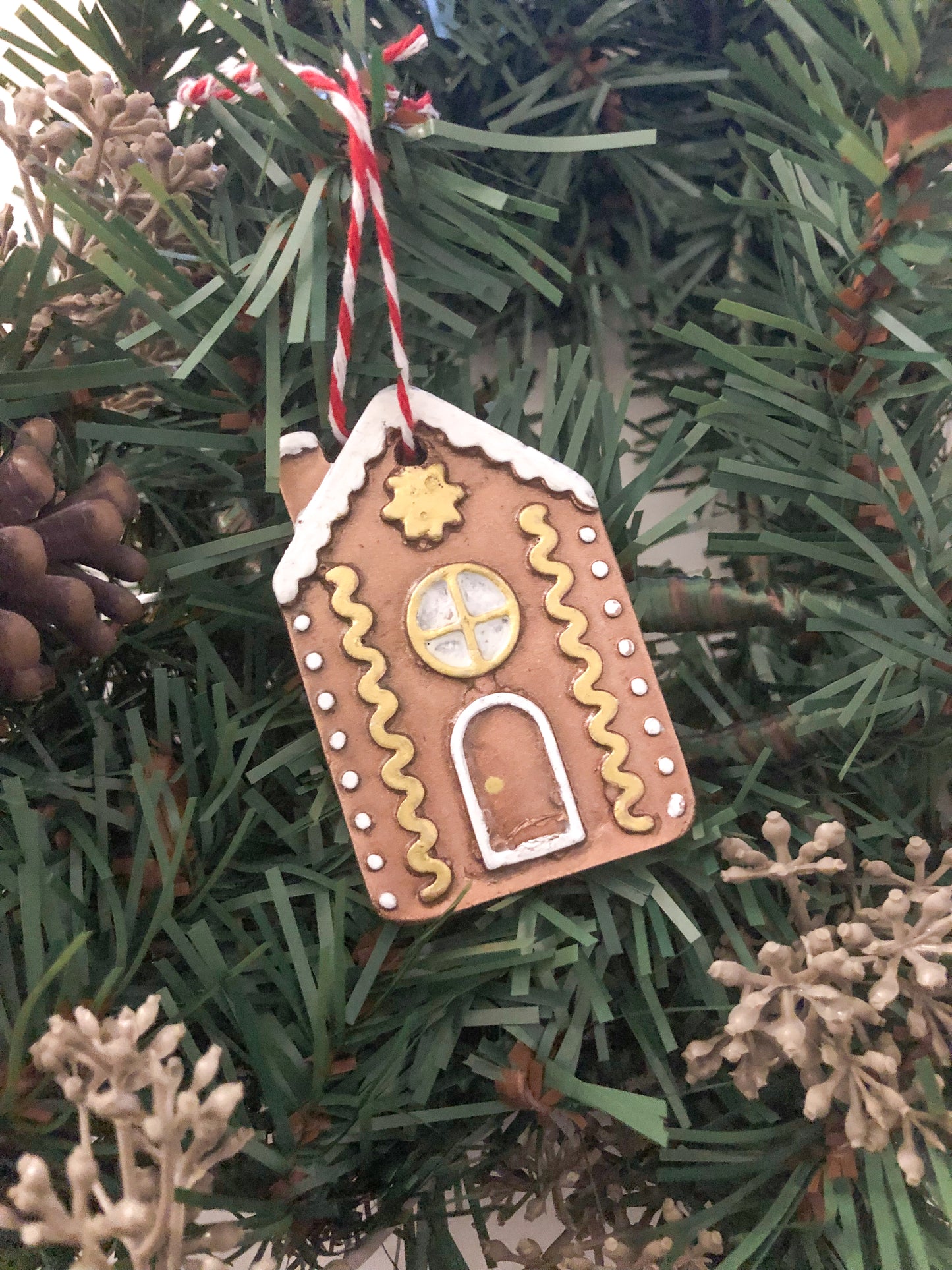 Small Bronze Cottage Ornament