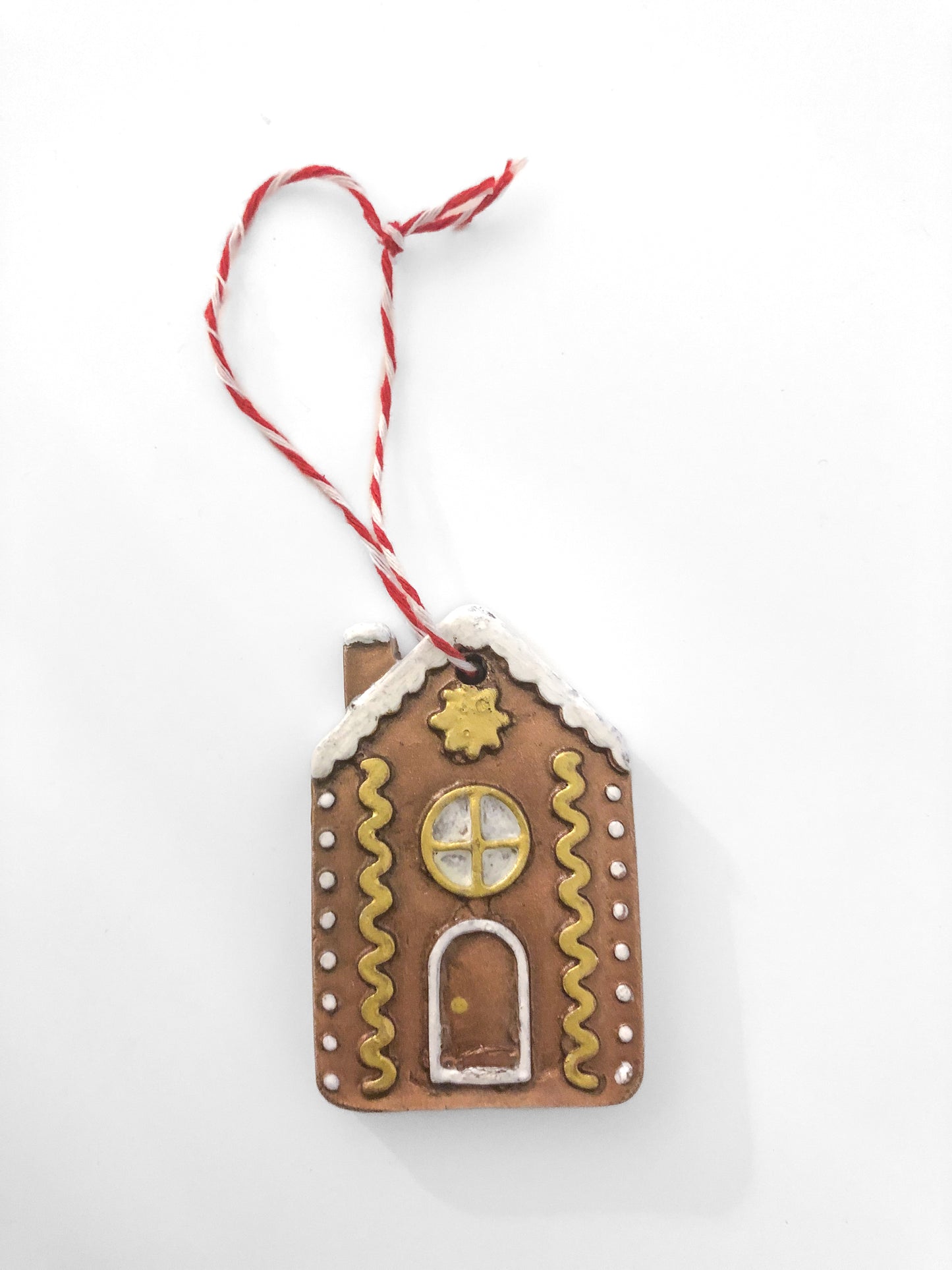 Small Bronze Cottage Ornament