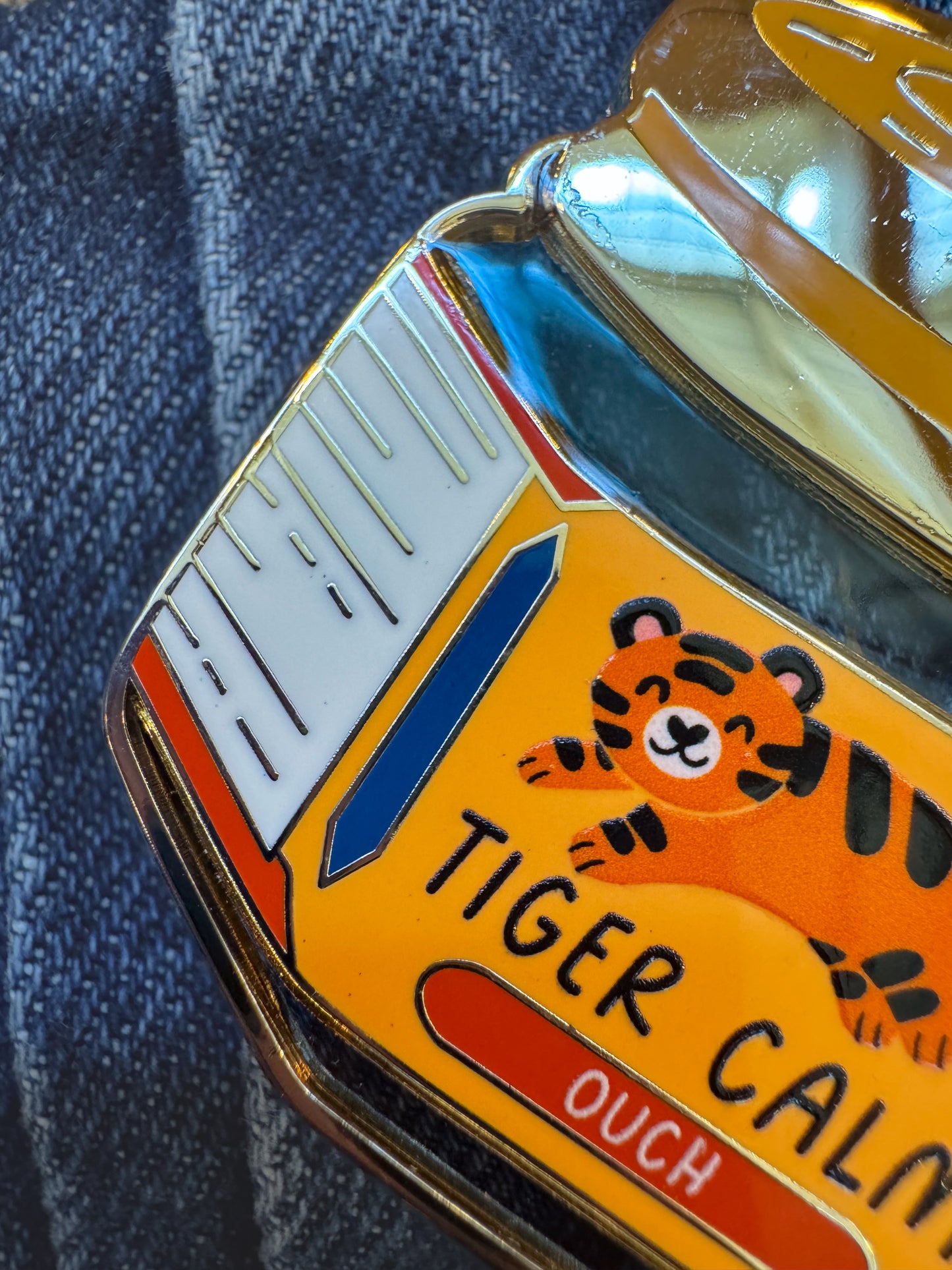Tiger Balm Enamel Pin