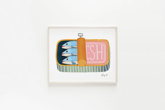 Sardine Art Print