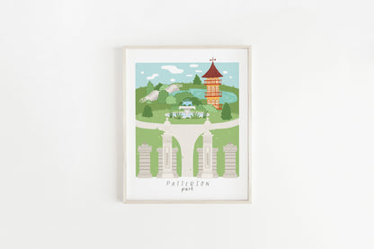 Patterson Park Art Print