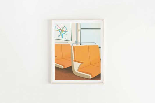 DC Metro Art Print