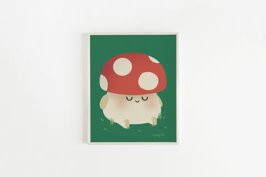 Mushroom Art Print