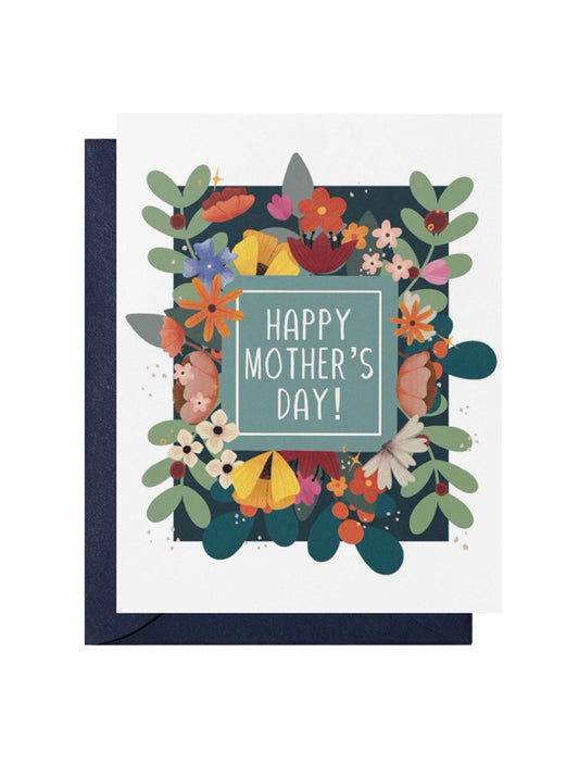 Floral Mother's Day Greeting Card