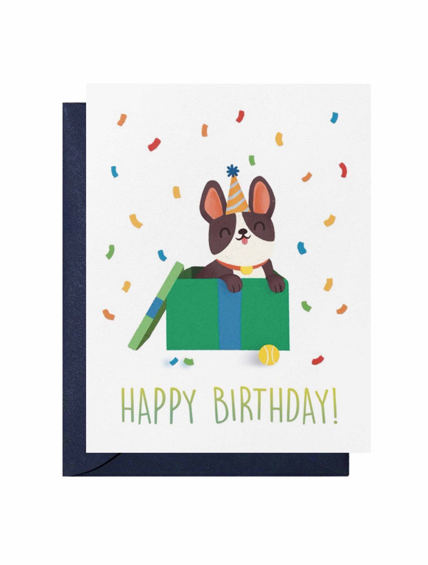 Happy Birthday Puppy Greeting Card