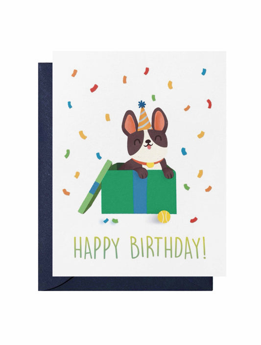 Happy Birthday Puppy Greeting Card