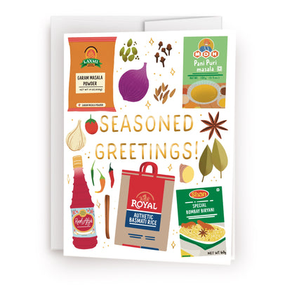 Seasoned Greetings V2 Greeting Card