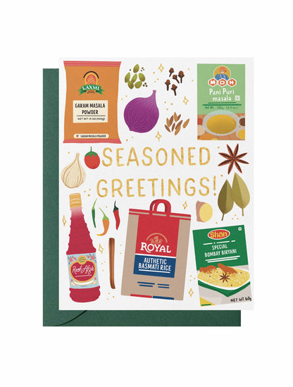 Seasoned Greetings V2 Greeting Card