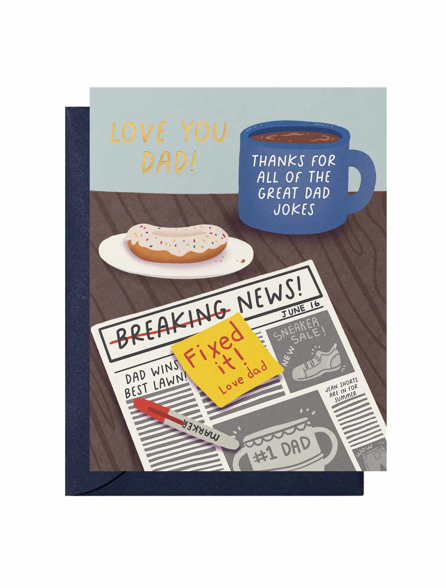 Dad Jokes Greeting Card