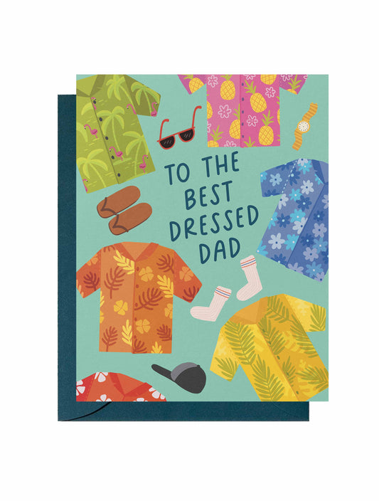 Best Dressed Dad Greeting Card