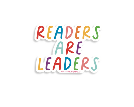 Readers Are Leaders Sticker