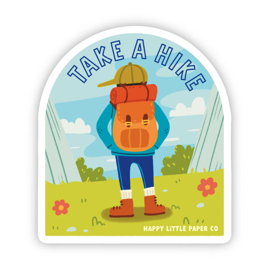 Take A Hike Sticker