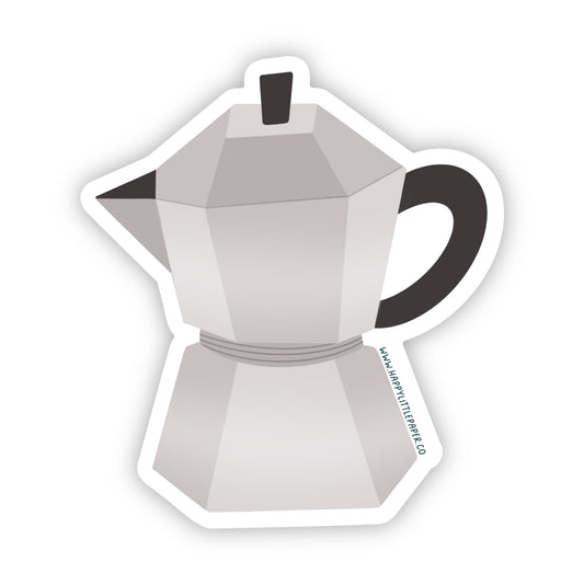 Moka Pot Sticker