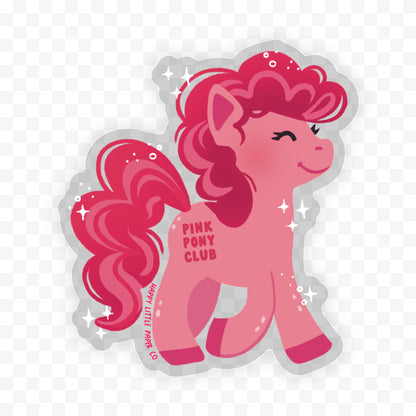 Vinyl Sticker-Pink Pony Club (Chapelle Roan, Trending)
