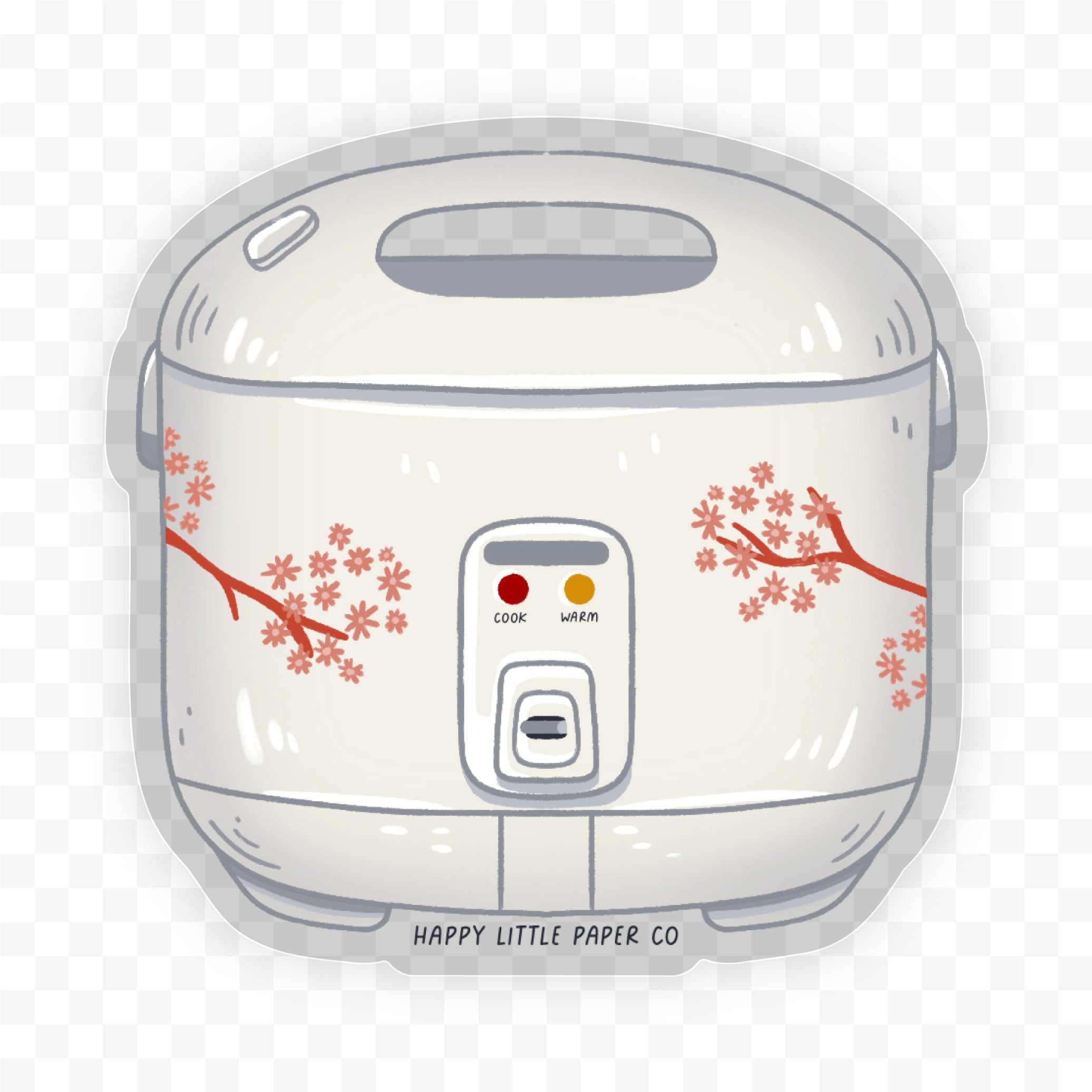 Rice Cooker Sticker – Happy Little Paper Co