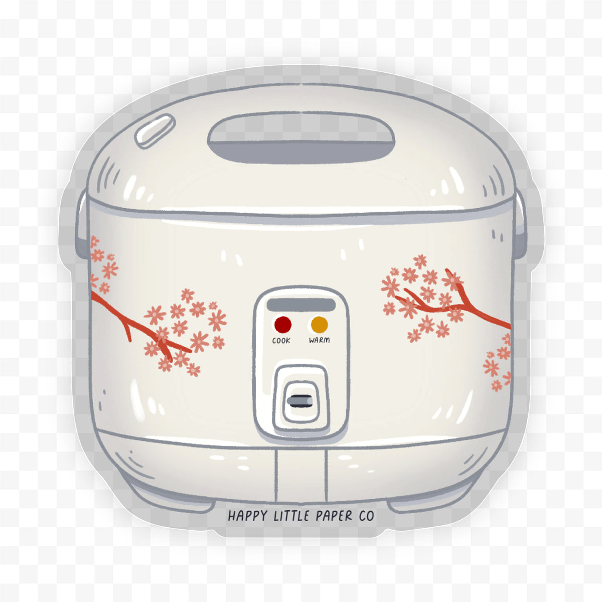 Rice Cooker Sticker – Happy Little Paper Co
