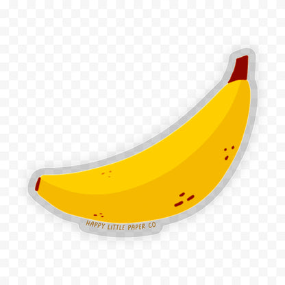 Vinyl Sticker-Banana  (Food)