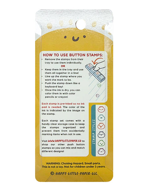 Dumpling Button Stamps