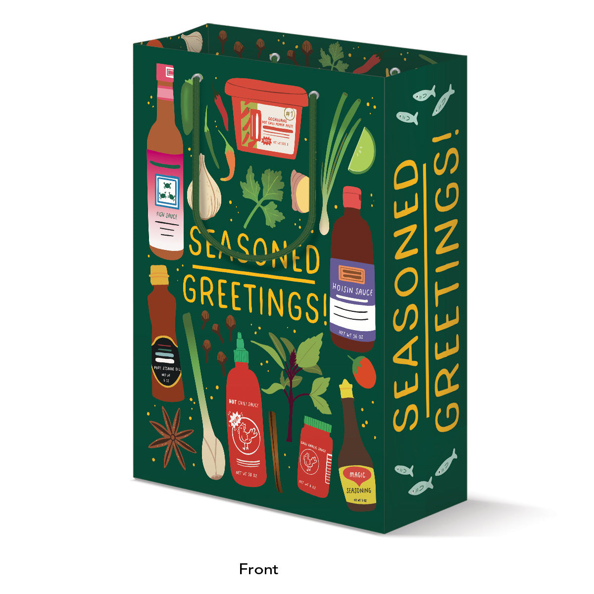 Seasons Greetings Asian Food Gift Bag